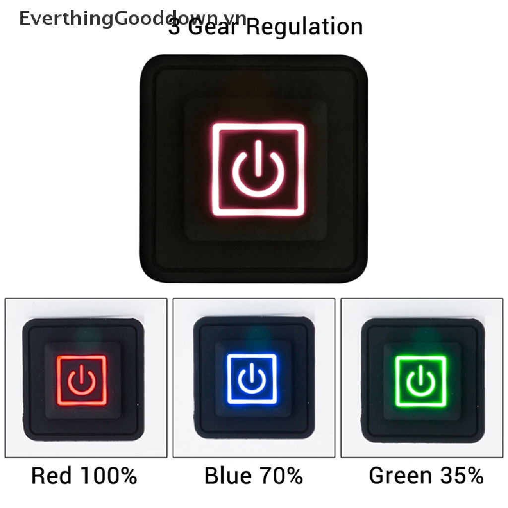 Everthinggooddown Công Tắc 3 Mức Nhiệt Độ 5V-15V Không Thấm Nước Bằng Silicone