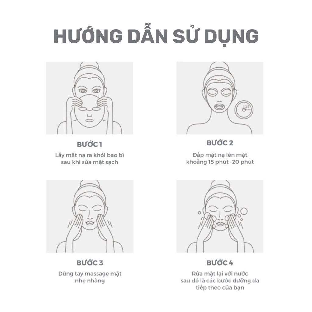 Mặt Nạ Dưỡng Trắng Da, Ngăn Lão Hóa Lebelage Coenzyme Q-10 Solution Mask Pack 25g