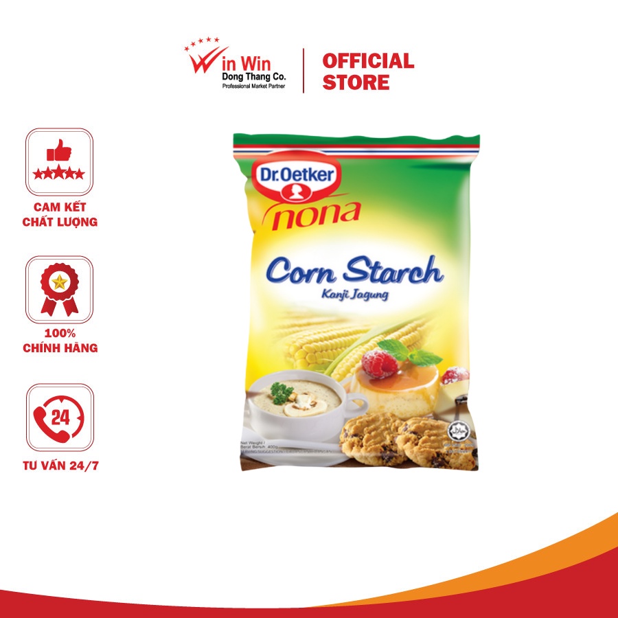 Tinh Bột Bắp Dr. Oetker Nona 400g (Thương Hiệu Đức - SX Malaysia) - Date: 23/07/2023