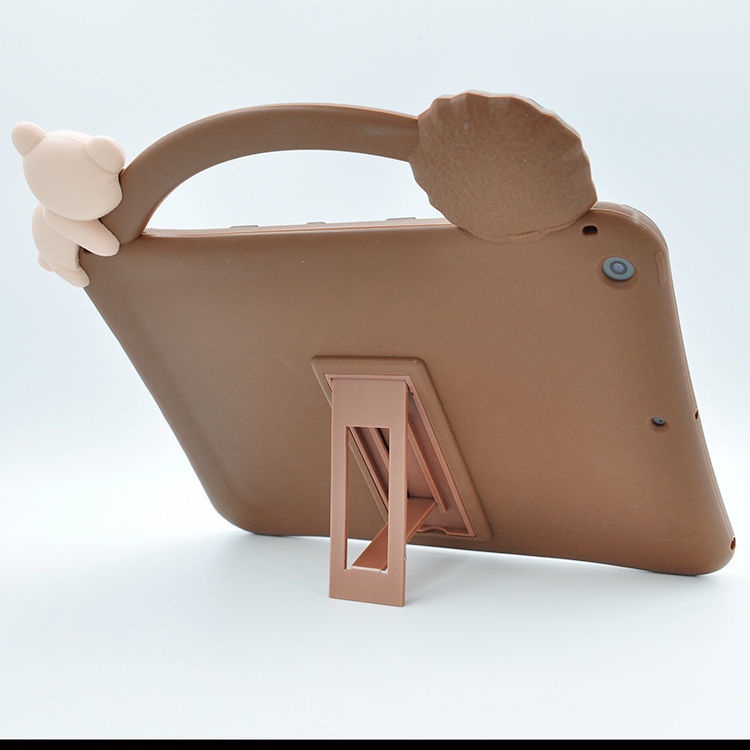 Ốp Máy Tính Bảng Bằng Silicon Họa Tiết Hoạt Hình Bảo Vệ Cho Apple ipad 2021 mini1 9th Generation air5 air2 4