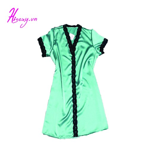 HISEXY Đầm Ngủ Pyjama Mặc Nhà Lụa Satin Đủ Size Dưới 75Kg (Có Kèm Video Thật) | BigBuy360 - bigbuy360.vn