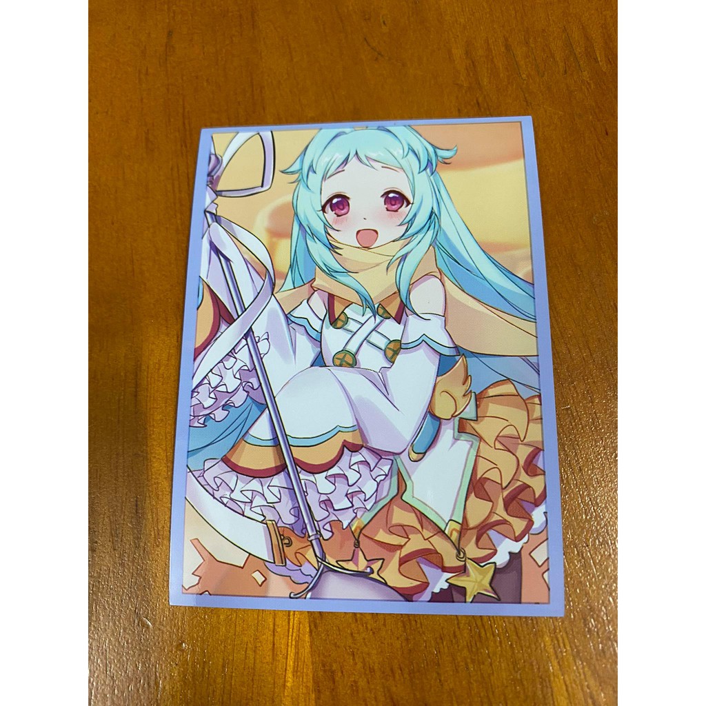 [ Dưa Hấu Yugioh ] Bọc bài lẻ chính hãng Standard Size  - Miyako Izumo Princess Connect - Sleeve 6,7cmx9,2cm