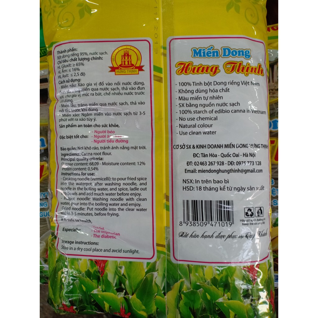 Miến rong _đặc sản làng So túi 500g