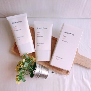 Kem chống nắng Innisfree Daily mild sunscreen SPF 50+ PA ++++