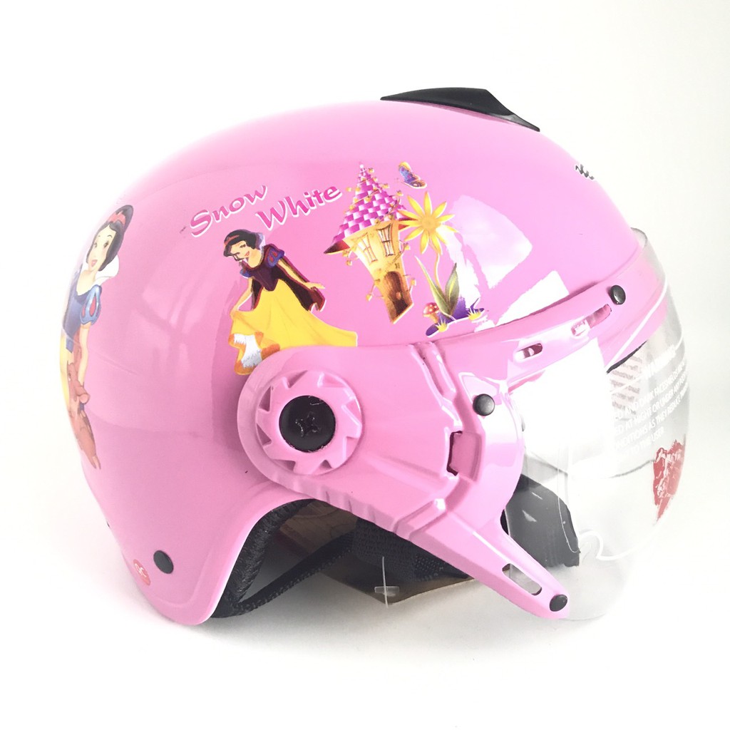 Mũ bảo hiểm trẻ em có kính - Siêu dễ thương - V&amp;S Helmet - VS103KS - Elsa -  Among Us - Dành cho bé từ 3 đến 6 tuổi