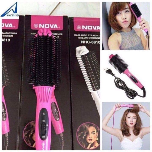 Lược điện NoVa uốn cong