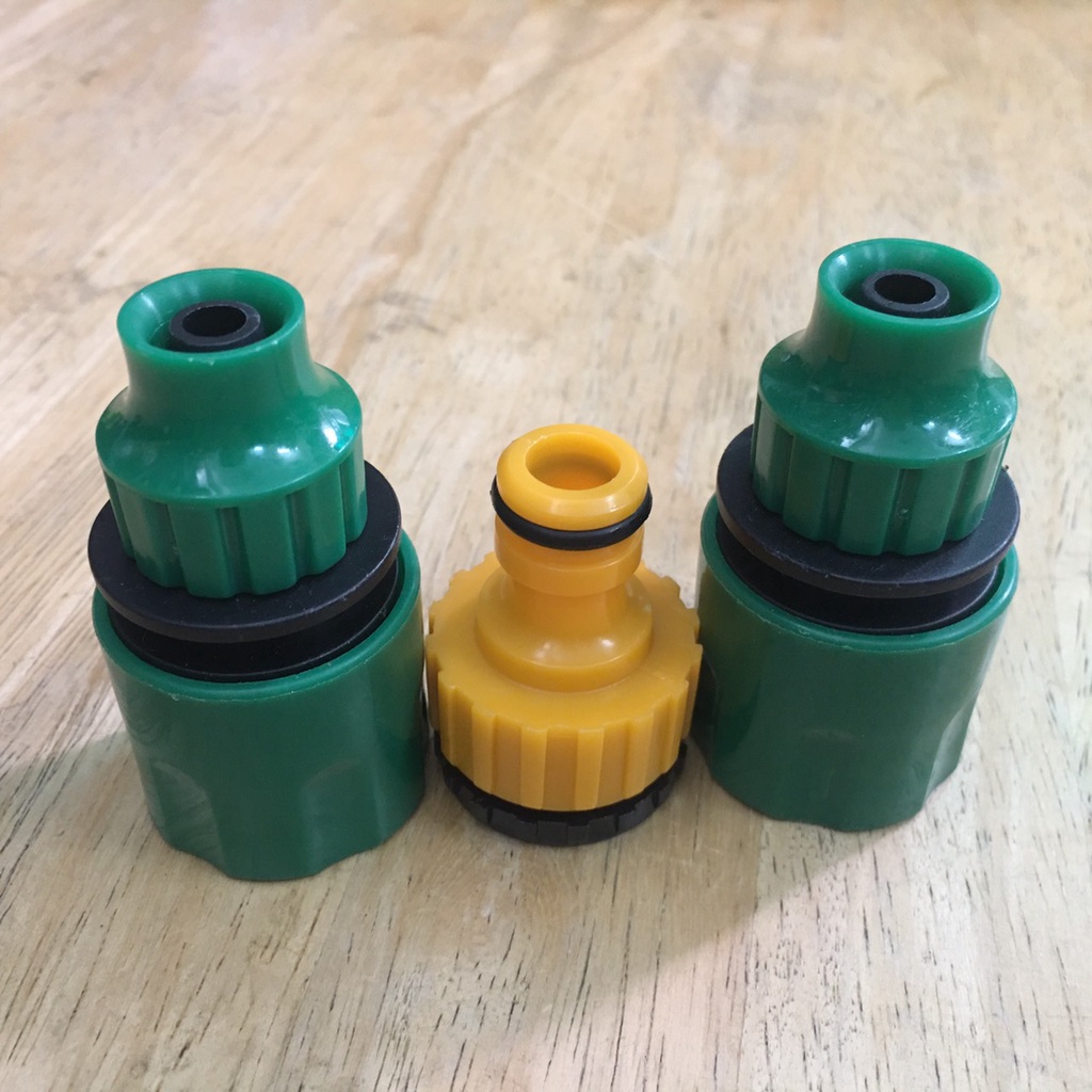 Phụ kiện nối ống dùng cho vòi xịt rửa xe, vòi tưới cây nối 16 ống từ 8mm-16mm
