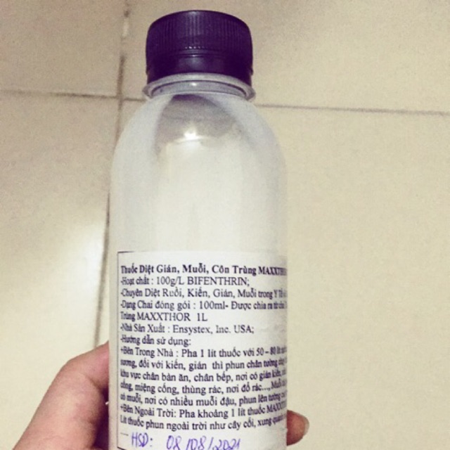 Thuốc Diệt Gián, Muỗi, Côn Trùng MAXXTHOR 100mL