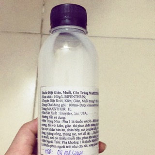 Thuốc Diệt Gián, Muỗi, Côn Trùng MAXXTHOR 100mL