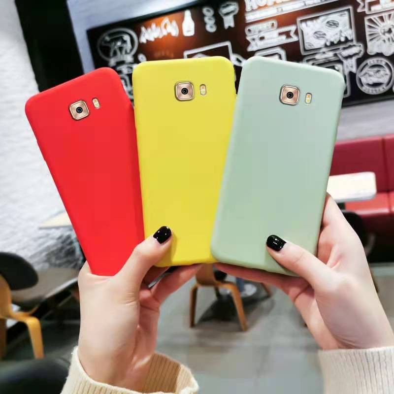 Ốp Điện Thoại TPU Mềm Chống Sốc Cho Samsung Galaxy C9 pro A7 2017 A6 Plus J8 A5 2018 A8 2018