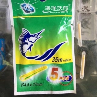 Phao đèn bẻ câu đêm (2 bịch 10 cái) 2 size lớn, nhỏ !