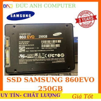 Ổ cứng SSD Samsung 860 Evo 250GB 2.5-Inch SATA III BẢO HÀNH 3 NĂM