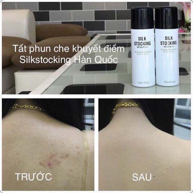 Tất phun chân Silk Stocking Hàn Quốc 80ml