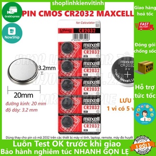 Pin cmos cr2032 maxcell