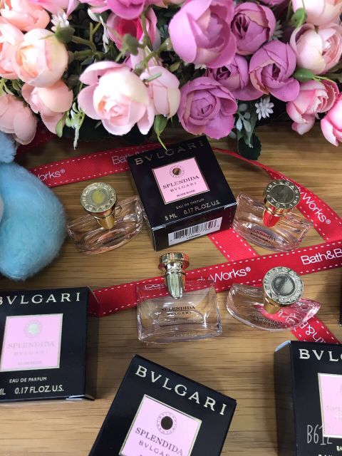 Nước hoa nữ mini Bvlgari Splendida Rose Rose EDP (5ml)