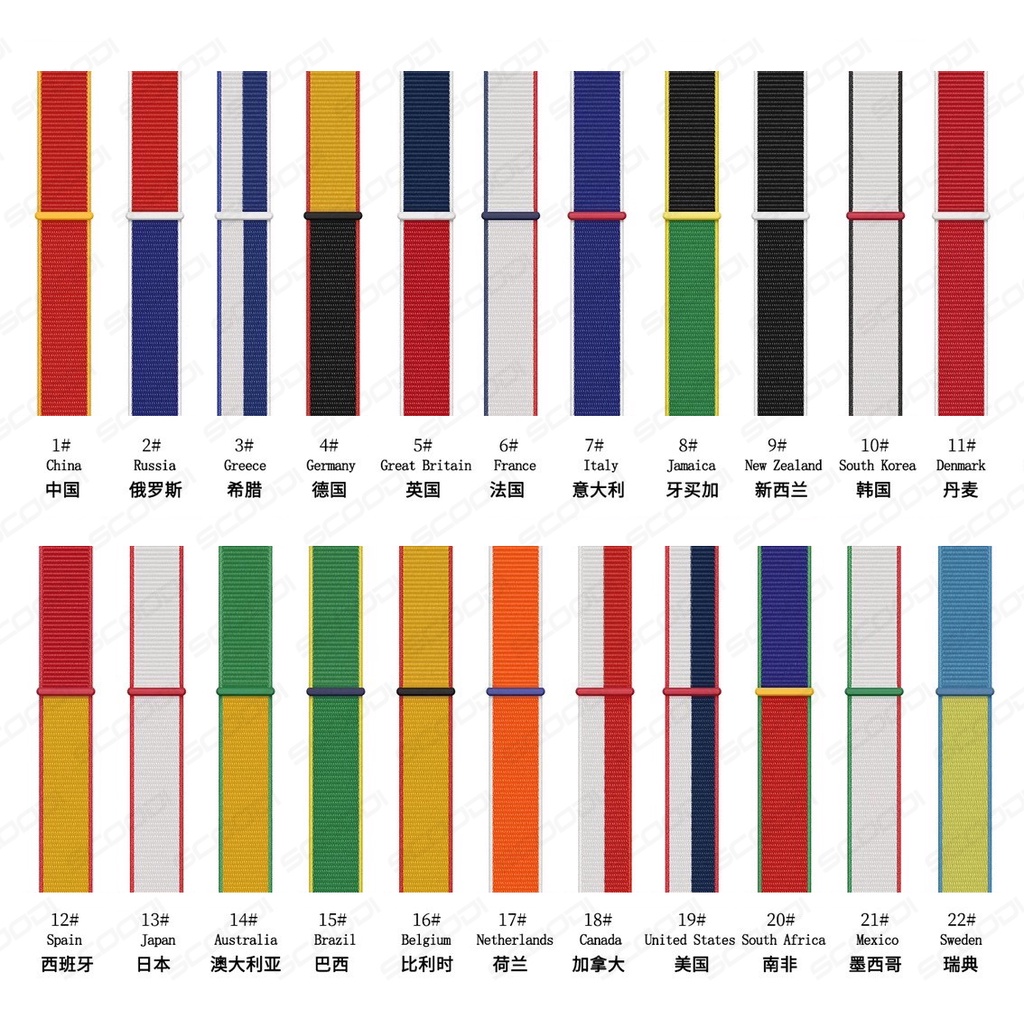 Dây Đeo Nylon Thể Thao Cho Đồng Hồ Thông Minh Huami Amazfit GTS 4 / 3 / 2 / 2e / 2mini / GTS