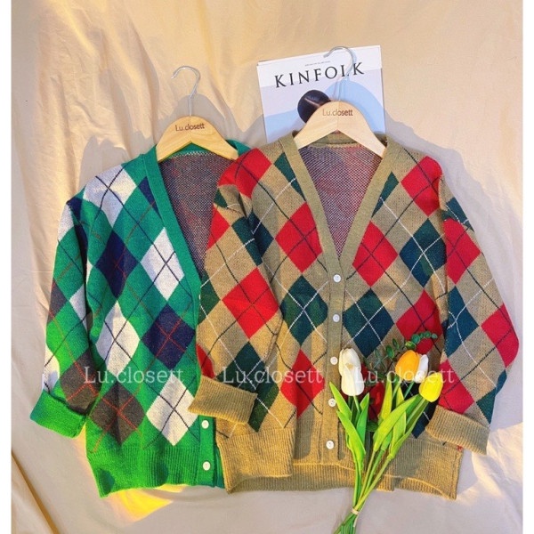 Áo cardigan len nữ ❤️𝑯𝒐𝒕𝒕𝒓𝒆𝒏𝒅❤️  kiểu dáng Hàn Quốc trẻ trung năng động. dễ phối đồ