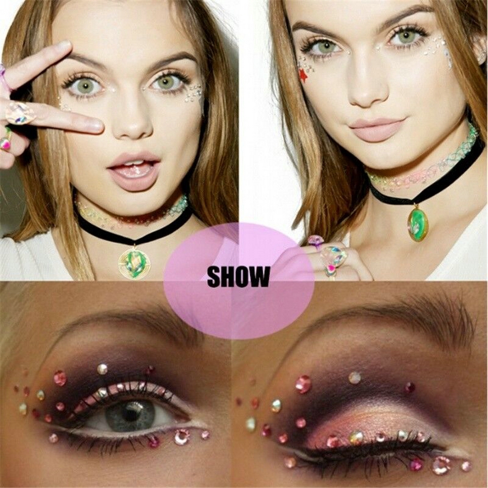 [Hàng mới về] Nhãn dán hạt pha lê lấp lánh dán trang trí DIY | BigBuy360 - bigbuy360.vn