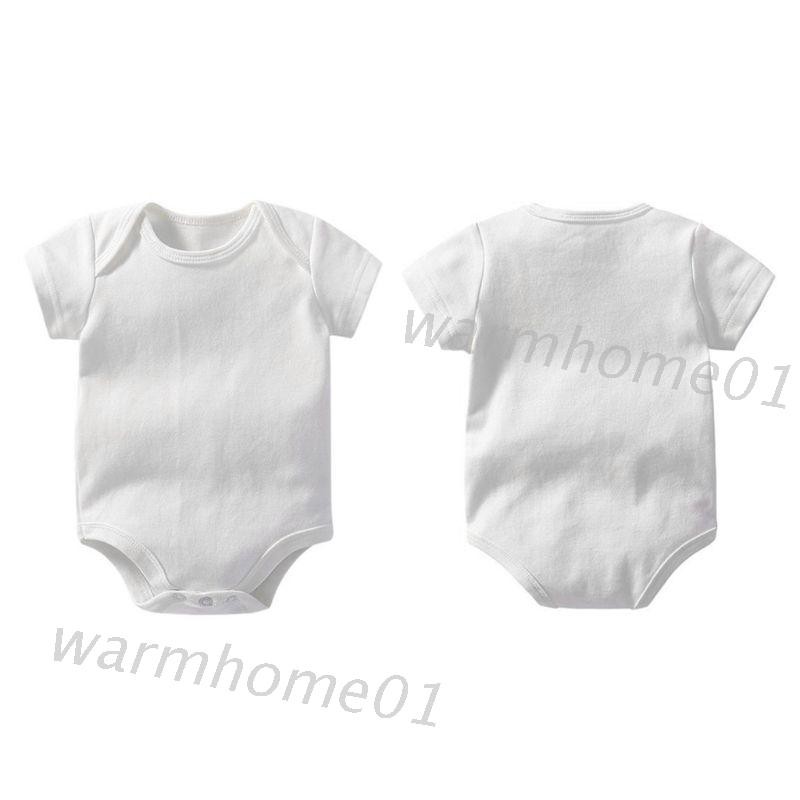 Jumpsuit Tay Ngắn Chất Cotton Cho Trẻ Sơ Sinh (3-24 Tháng)