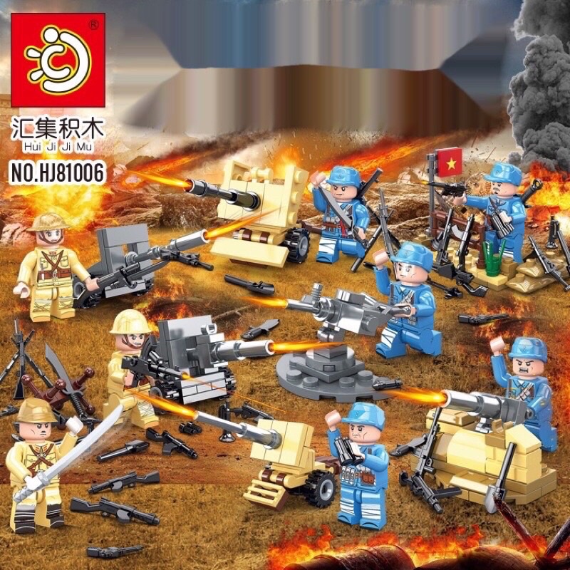 Bộ lego non lắp ráp 8 hộp nhiều mẫu khách chọn