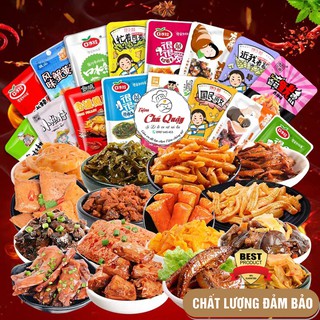 ĐỒ ĂN VẶT NỘI ĐỊA tổng hợp các món cay, siêu ngon tự chọn [Tiệm Chú Quậy]