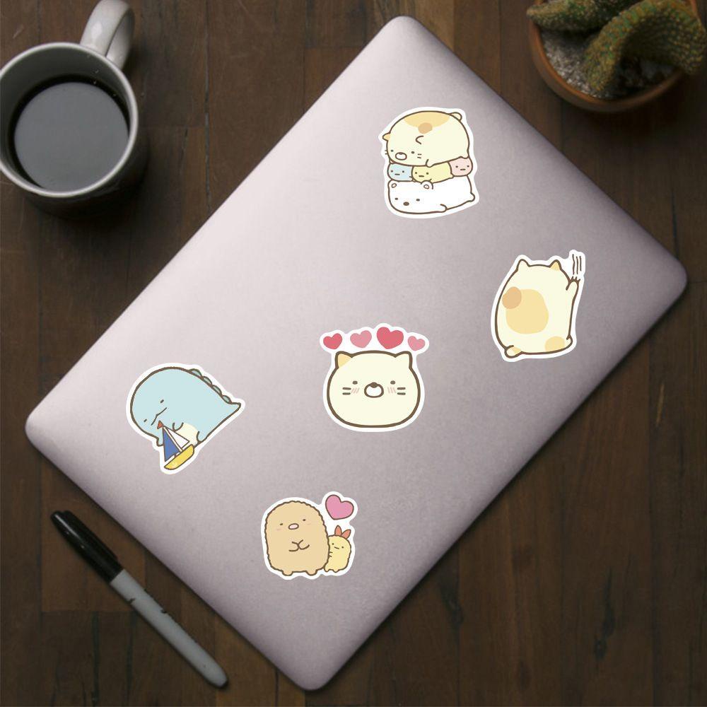 Miếng Dán Trang Trí Laptop / Điện Thoại Chống Nước In Hình Sumikko Gurashi