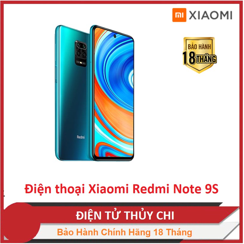 Điện thoại Xiaomi Redmi Note 9S - Hàng Chính Hãng Mới 100% Phân Phối Của DIGIWORLD !