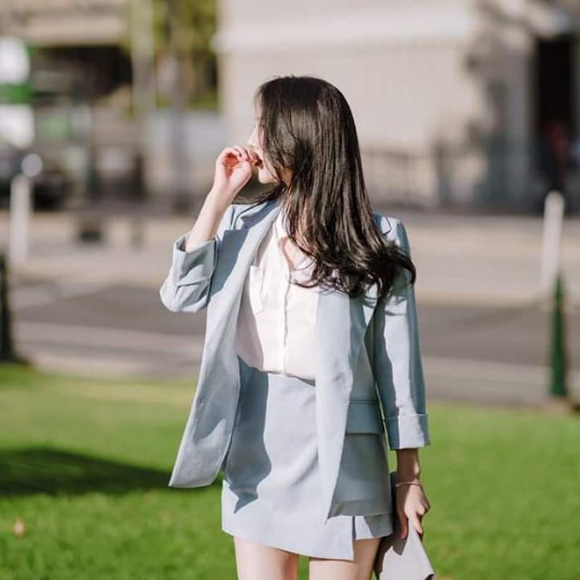 SET VEST 2 MÓN thanh lịch phù hợp cho nàng mặc đi làm đi chơi