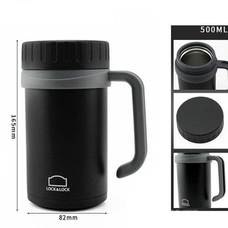 Bình giữ nhiệt Lock&Lock Basic Table Mug 500ml LHC9002 - Hàng chính hãng