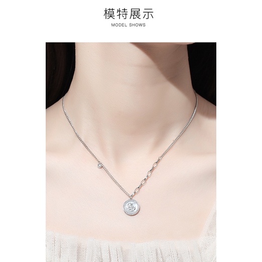 Dây chuyền hoa hồng retro