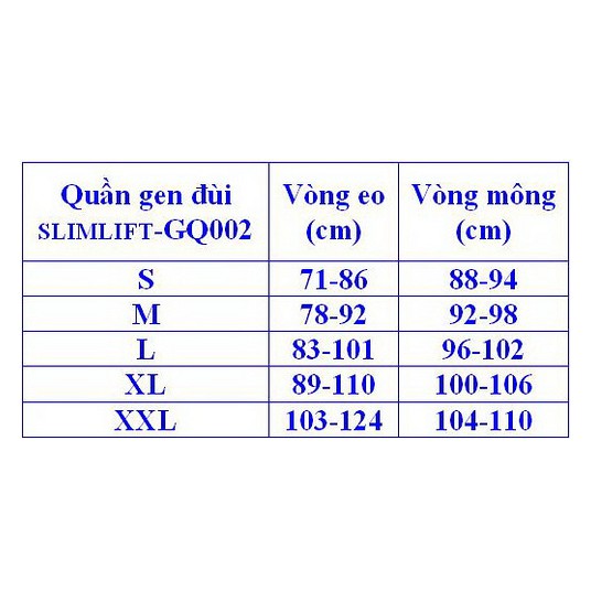 Quần Gen Đùi Cao Cấp
