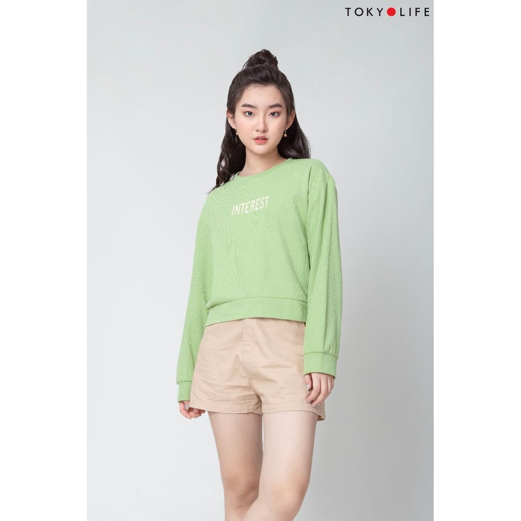 [Mã WABR2711 giảm 10% đơn 250K] Áo nỉ TOKYOLIFE chui đầu Nữ E9SWS014H | BigBuy360 - bigbuy360.vn