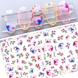 sticker dán móng tay nail mẫu mới