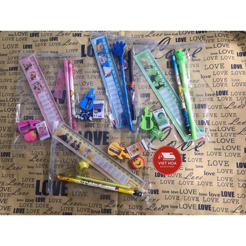 Set 6 món quà tặng cho học sinh