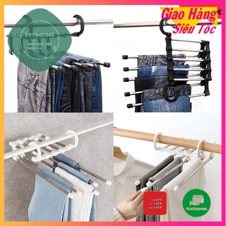 Móc treo quần áo, móc treo đồ đa năng thông minh gấp gọn