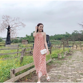 Váy maxi zara authentic new 2018