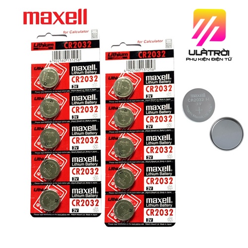 Pin CR2032 Maxell Lithium 3V - Made In Japan