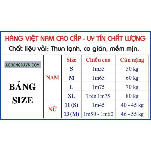 Quần áo bóng đá U23 Việt Nam