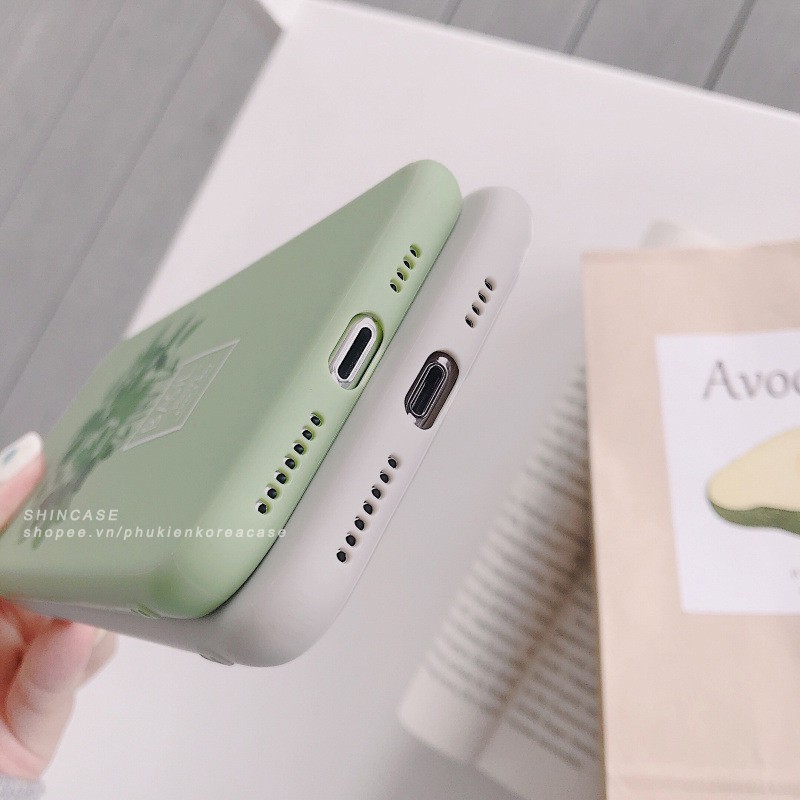 Ốp lưng iphone Basil tree TPU trơn dẻo mềm 6/6plus/6s/6splus/7/7plus/8/8plus/x/xr/xs/11/12/13/pro/max/plus/promax | BigBuy360 - bigbuy360.vn