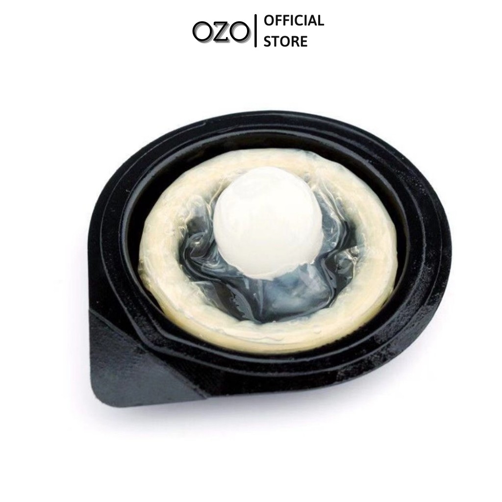 Bao cao su OZO Trắng Soft Growth, mỏng, nhiều gel bôi trơn, tăng chiều dài 1,5cm - Hộp 05 bcs-olo store