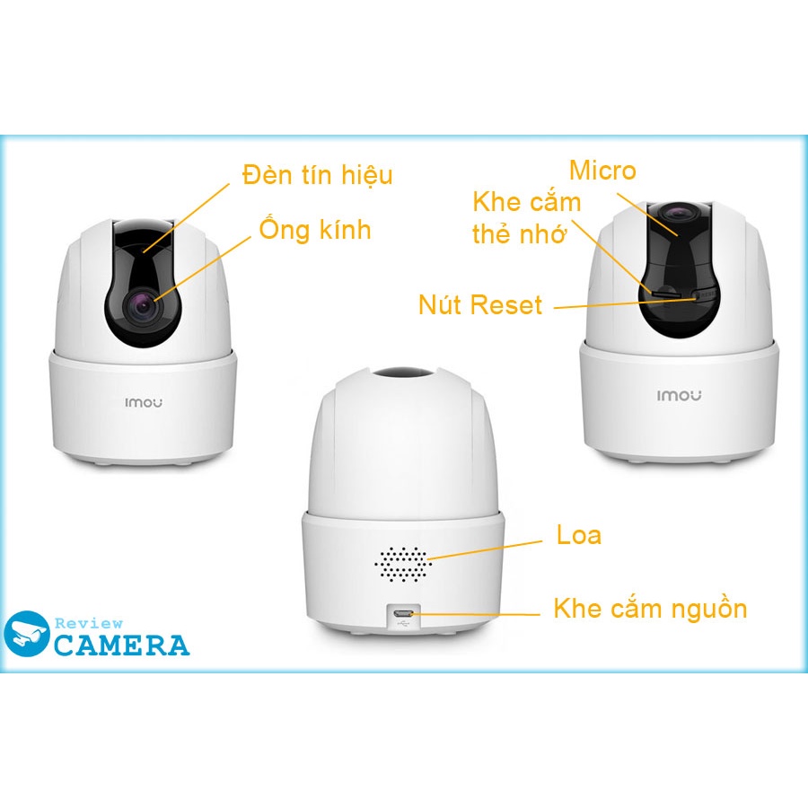 Chính Hãng - Camera Ip Imou Ranger 2c Ta22cp-D 2mp Wifi Không Lan BH 12 Tháng