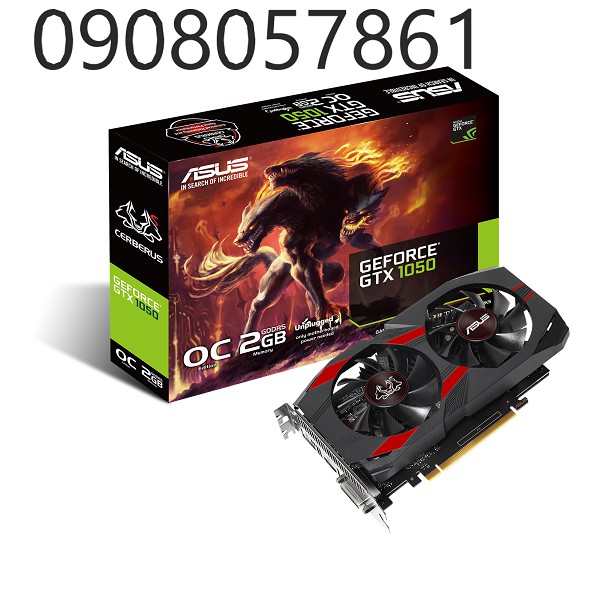 CARD MÀN HÌNH ASUS GTX 1050 2GB | BẢO HÀNH 1 THÁNG