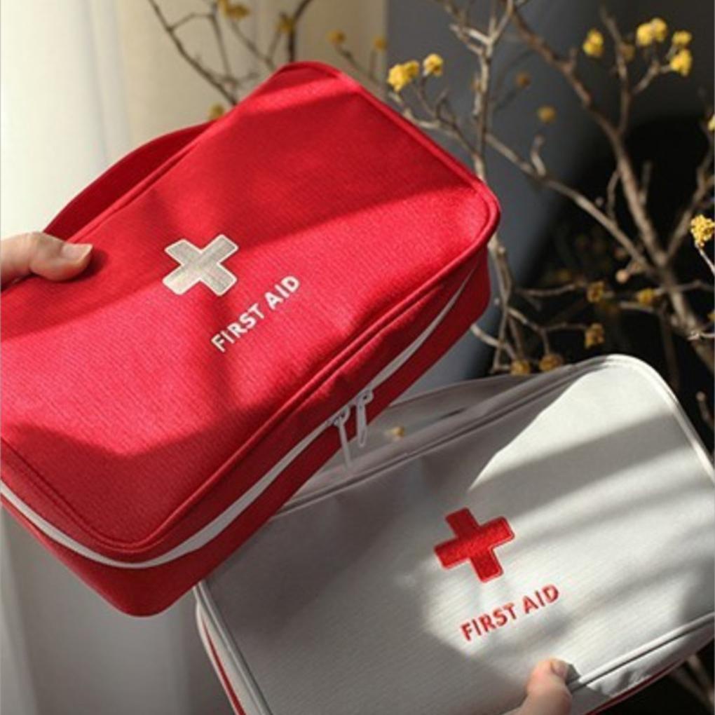 Túi Lưới Cotton Đựng Thuốc Sinh Tồn Khẩn Cấp Tiện Dụng Cho Hoạt Động Ngoài Trời