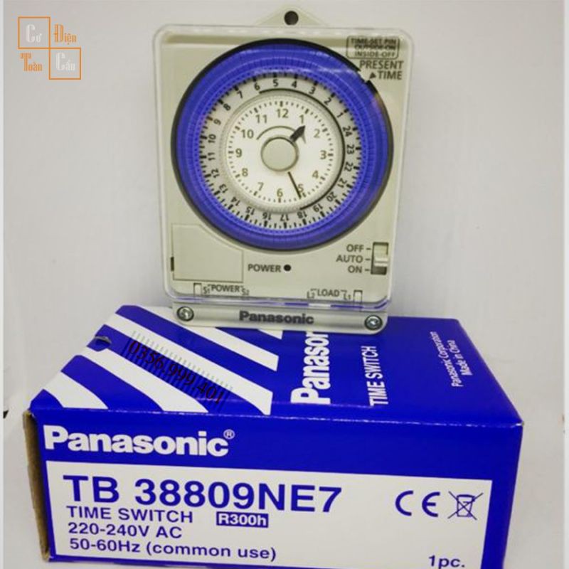 Timer cơ panasonic Bộ hẹn giờ công tắc thời gian Relay thời gian thực TB388 Panasonic