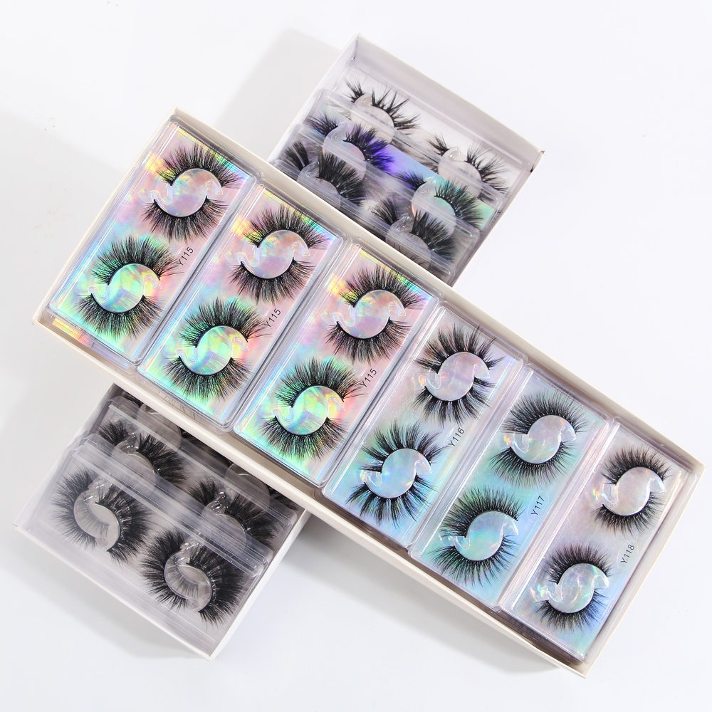 [Hàng mới về] Lông mi giả lông chồn 3D MAGEFY trang điểm mềm mại tự nhiên