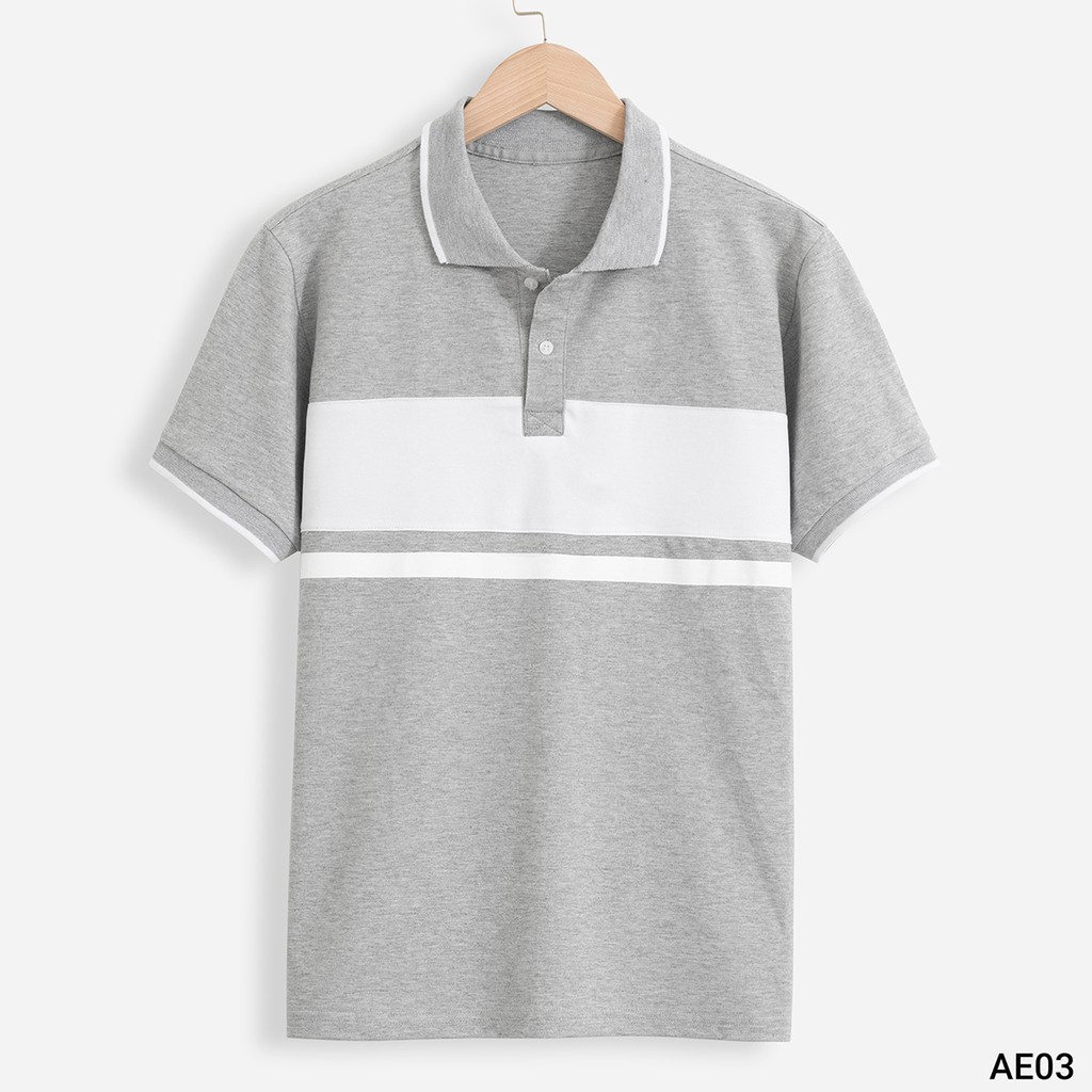 [Mã FAMALLT5 giảm 15% đơn 150K] Áo Phông Nam Polo Có Cổ Ngắn Tay Trơn Cao Cấp 6 Màu VICERO | BigBuy360 - bigbuy360.vn