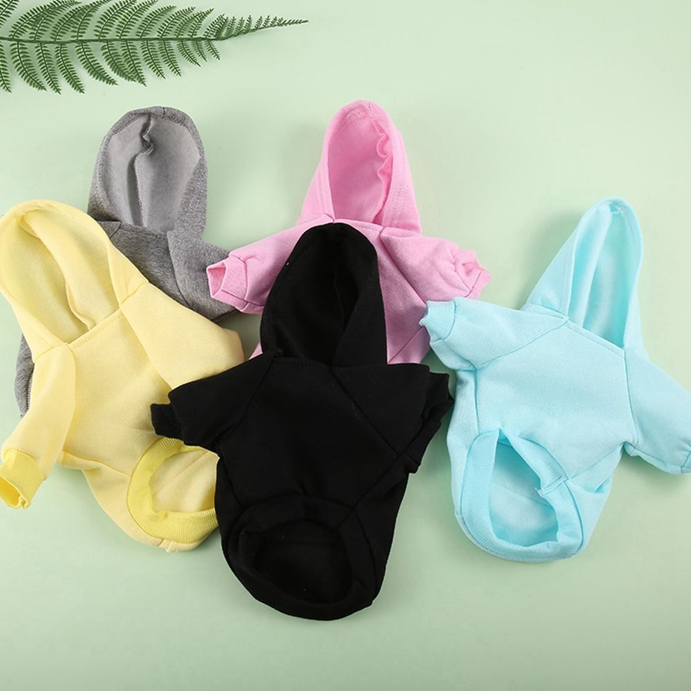 Áo hoodie dày dặn nhiều màu thời trang thu đông cho thú cưng Chihuahua