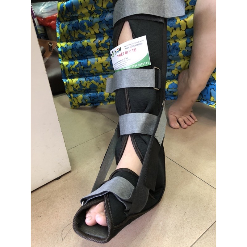 ❤ Đai Nẹp cẳng chân dài Giahu NẸP Cố định gãy xương,bong gân cẳng chân,cổ chân và bàn chân GIAHU