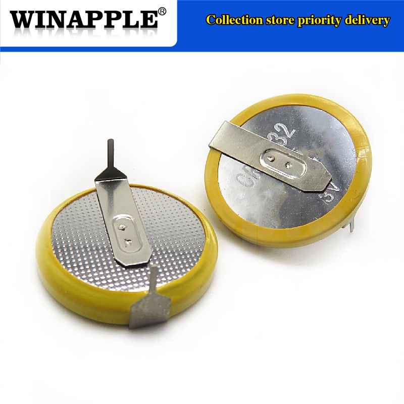 Tiền xu có thể sạc lại 2 cái / lốc Pin tế bào Maxell ML2032-T6 65MAH ML2032 pxa