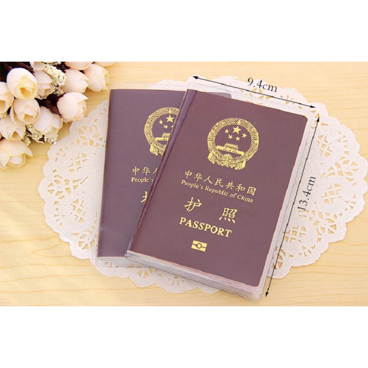 Vỏ bọc passport PVC trong suốt